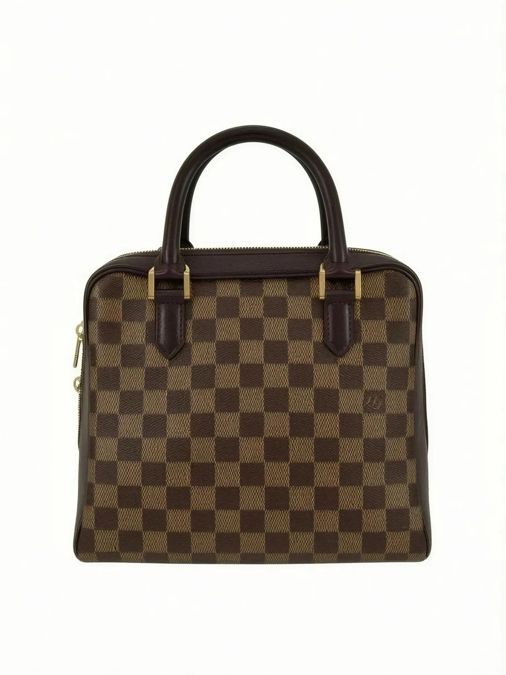 Louis Vuitton Damier Ebene Brera Canvas Top-Handle Bag